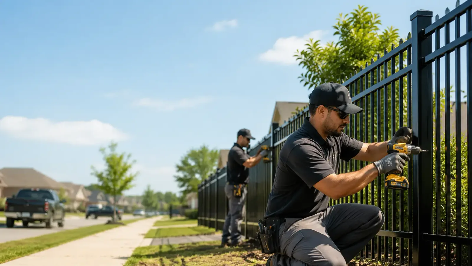 Metal Fence Installation in Eagle, MI